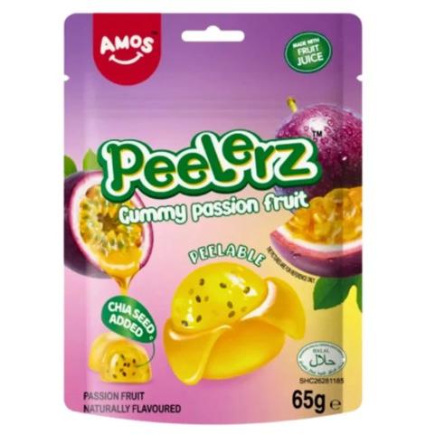 Amos Peelers Gummy Pouch - Passion Fruit