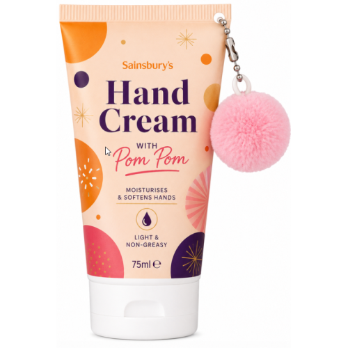 Sainsbury's Hand Cream With Pom Pom
