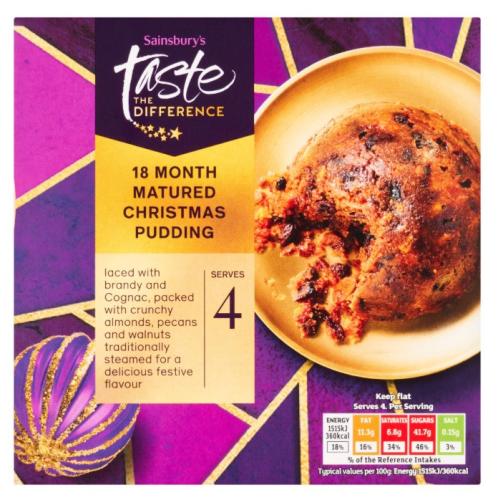 Sainsburys Sainsbury's Christmas Pudding