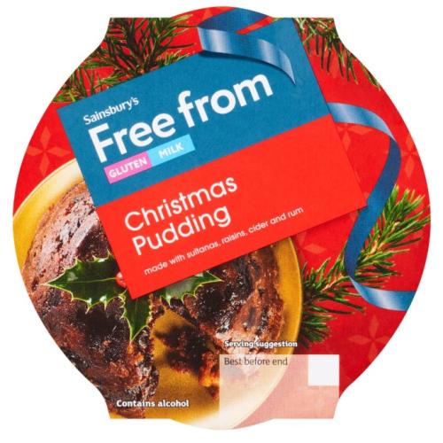 Sainsbury's Free From Christmas Pudding