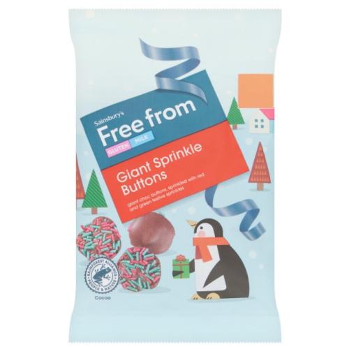 Sainsburys Sainsbury's Freefrom Giant Sprinkle Button