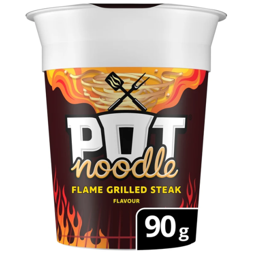 Pot Noodle Flame Grilled Steak