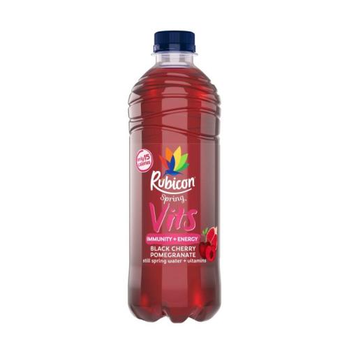 Rubicon Spring Vits Black Cherry Pomegranate Vitamin Water