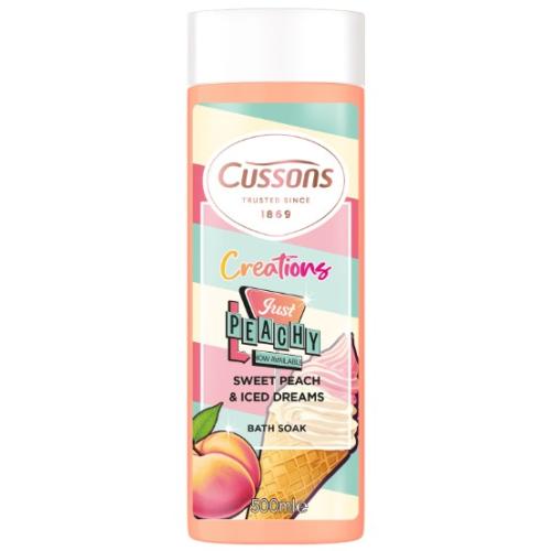 Cussons Creations Bath Wash - Just Peachy