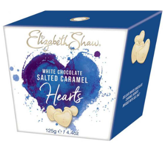 Elizabeth Shaw Hearts White Chocolate Salted Caram