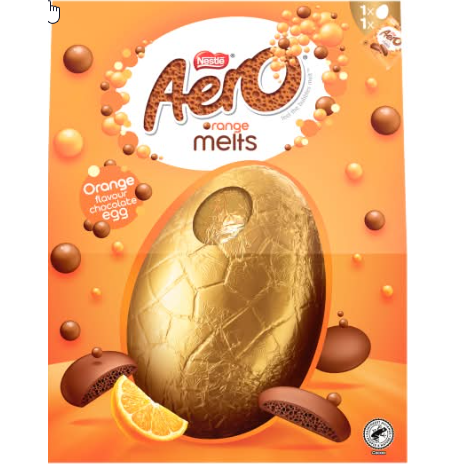 Nestle Aero Double Delight Orange Premium Egg