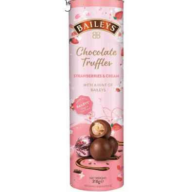 Baileys Strawberry & Cream Truffles (tube)