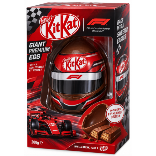 Nestle Kitkat F1 Helmet Giant Premium Egg