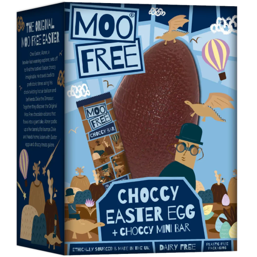 Moo Free Vegan Choccy Egg With Mini Moo Bundle