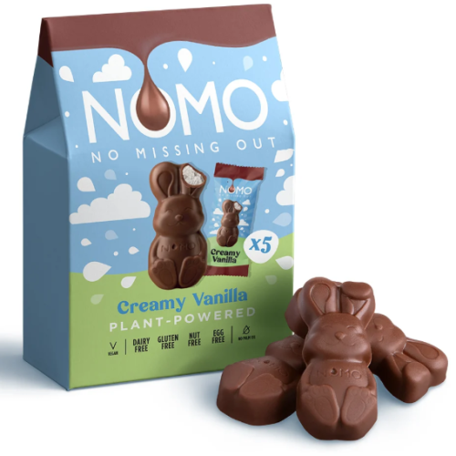 Nomo Vegan Vegan Mini Bunnies Vanilla 5pk