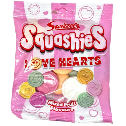 Swizzels Squashies Love Hearts