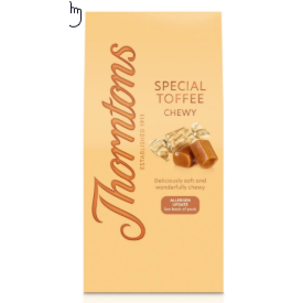 Thorntons Toffee Carton