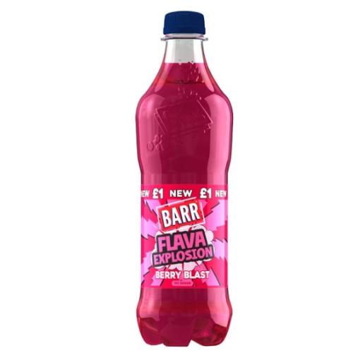 Barrs Flava Explosion - Berry Blast £1.00