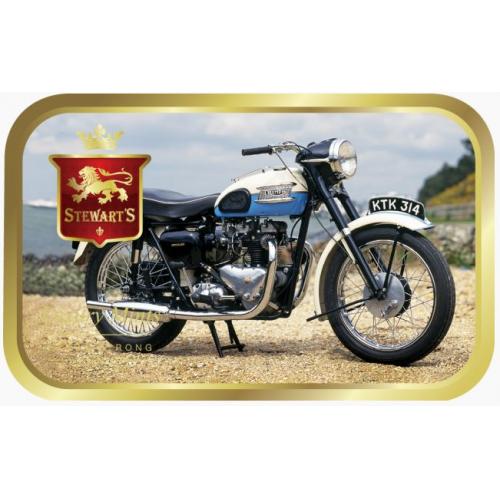 Stewarts Mints - Triumph Motorcycle 12 x  9001