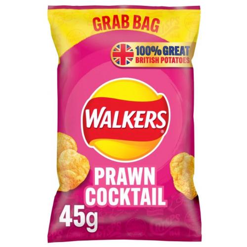 Walkers Grab Bag - Prawn