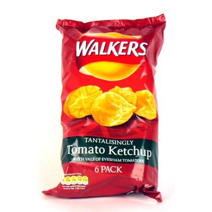 Crisps Walkers Tomato Ketchup