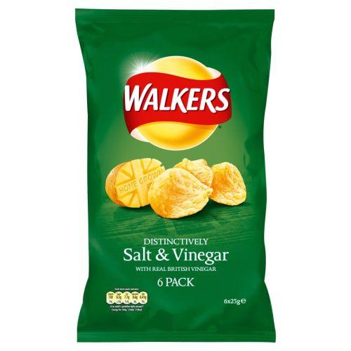 Walkers MultiPack 6pk - Salt & Vinegar