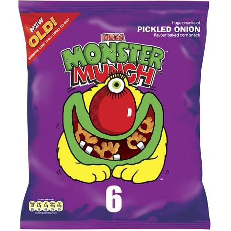 Walkers Monster Munch - Pickled Onion Multipack