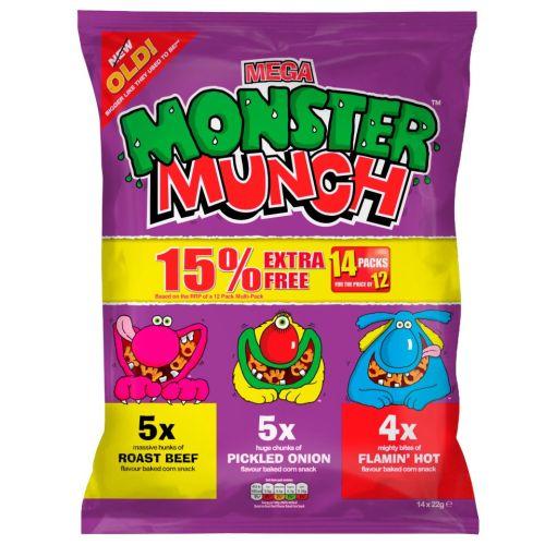Walkers Monster Munch Multipack - Variety