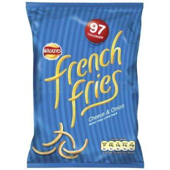 Crisps Walkers French Fries Cheese & Onion