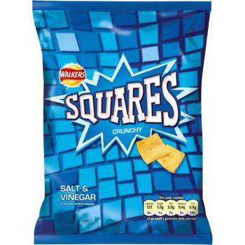 Walkers Squares - Salt & Vinegar