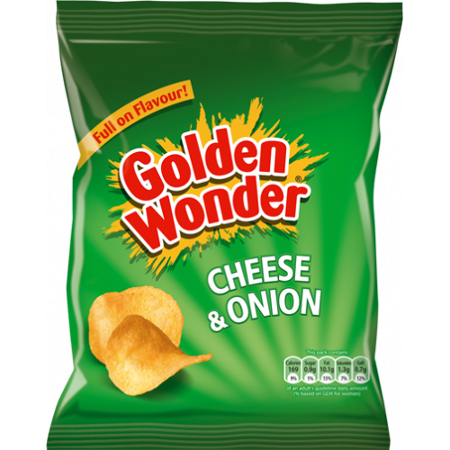 Golden Wonder 48x Cheese & Onion