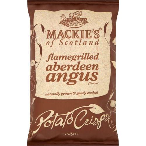 Crisps Mackies Flamegrilled Aberdeen Angus
