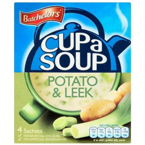 Batchelors Cupa Soup Creamy Leek & Potato 9 x 4pk x 107g