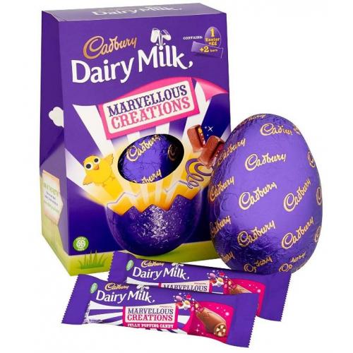 Cadbury Dairy Milk Marv Creations Large Egg 6 x