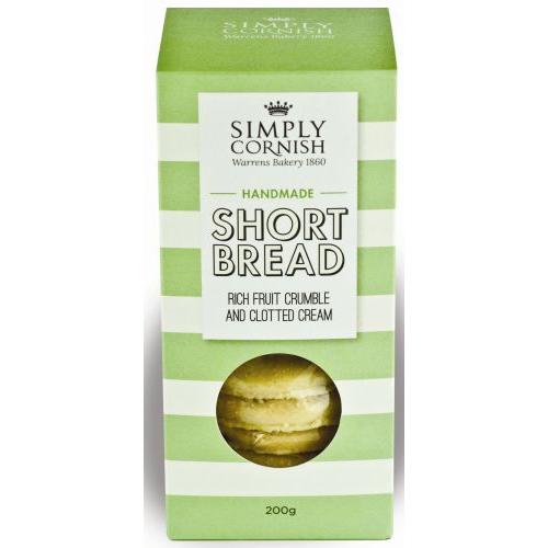 Simply Cornish Clotted Cream Apple & Blackberry Shortbread