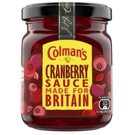 Colmans Sauce Cranberry 8 x 165g
