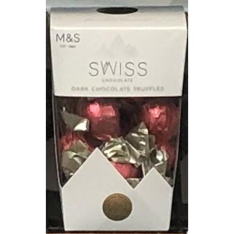 M&S Swiss Dark Chocolate Truffles