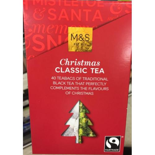 M&S Christmas Tea