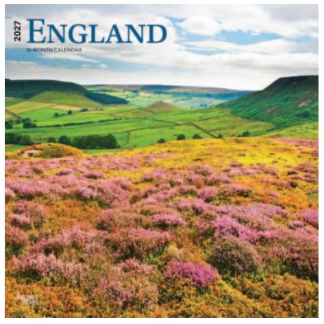 Calendar 2027 -  England