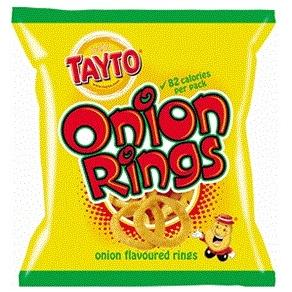 Tayto Onion Rings 48 x 25 g