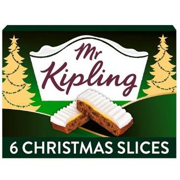 Mr Kipling Mr. Kipling Christmas Cake Slices - Xmas