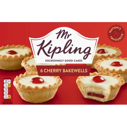 Mr Kipling Cherry Bakewells