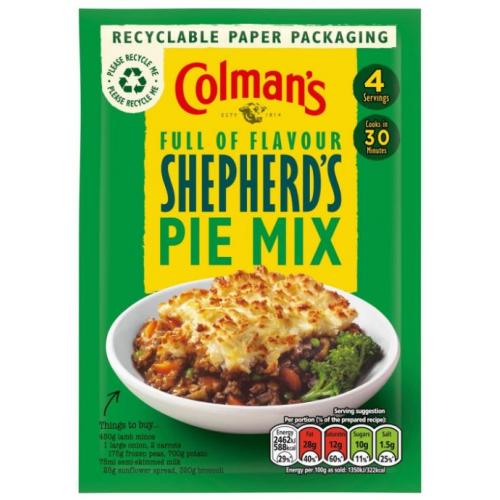 Colmans Sachets Shepherds Pie 10 x 50g