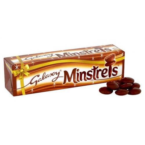 Mars Galaxy Minstrels Tube