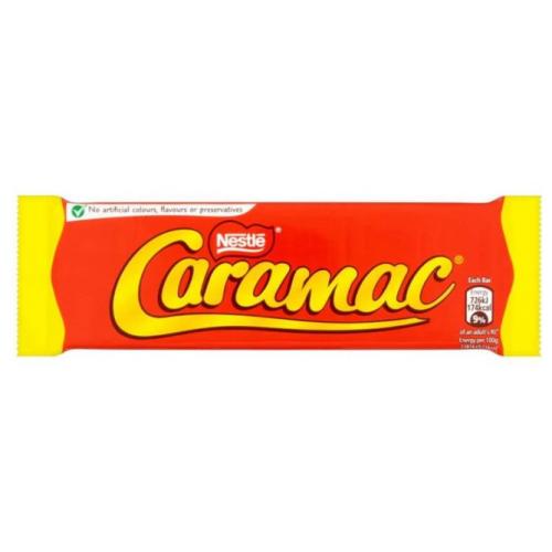 Nestle Caramac Standard Bars