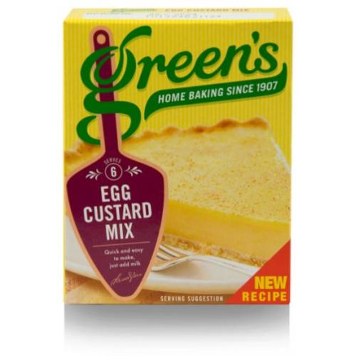 Green's Greens Egg Custard