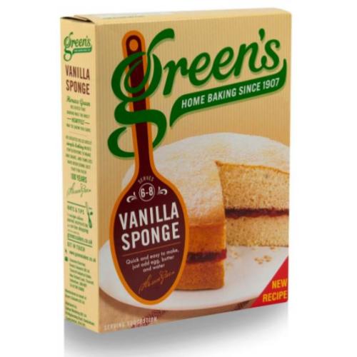 Green's Greens Sponge Cake - Vanilla