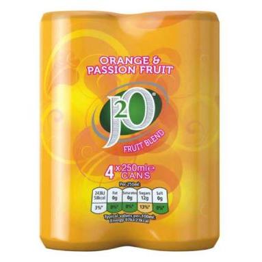 J2O Orange And Passion Fruit