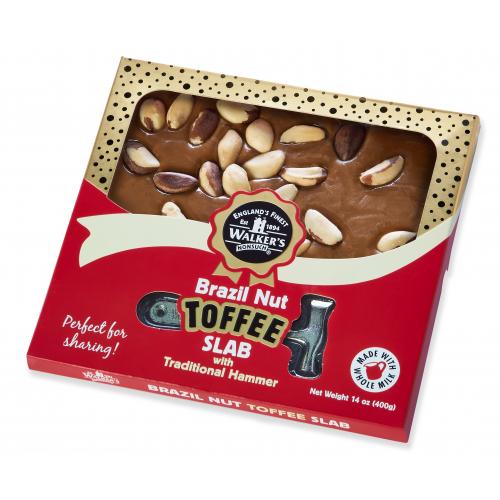 Walker's Nonsuch Slab with Hammer Nutty Brazil Toffee