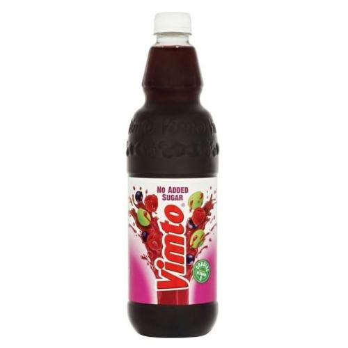 Vimto Blackcurrant Cordial NSA 12 x 1  Ltr