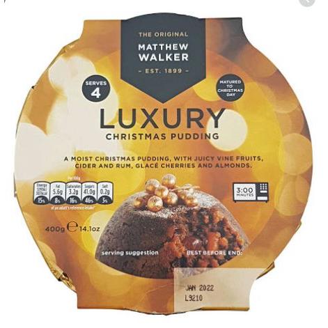 Matthew Walker Luxury Christmas Pudding