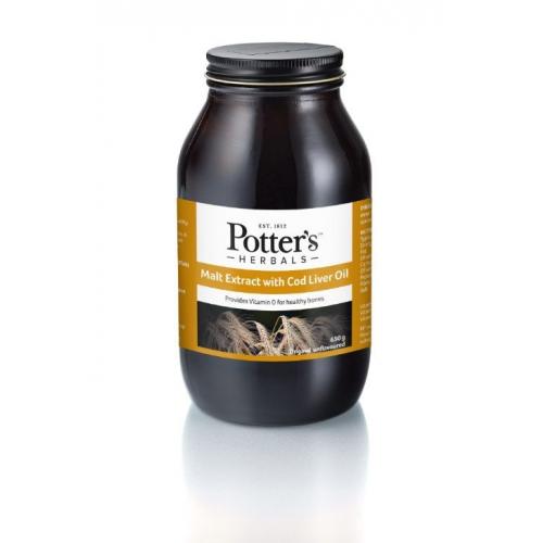 Potters Cod Liver Oil Malt Extract