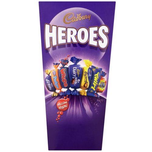 X Cadbury Heroes Carton 6 x 323g