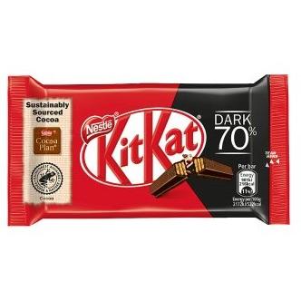Nestle Kit Kat 70% Dark 4 Finger