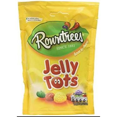 Rowntrees Jelly Tots Bags 12 x 150g